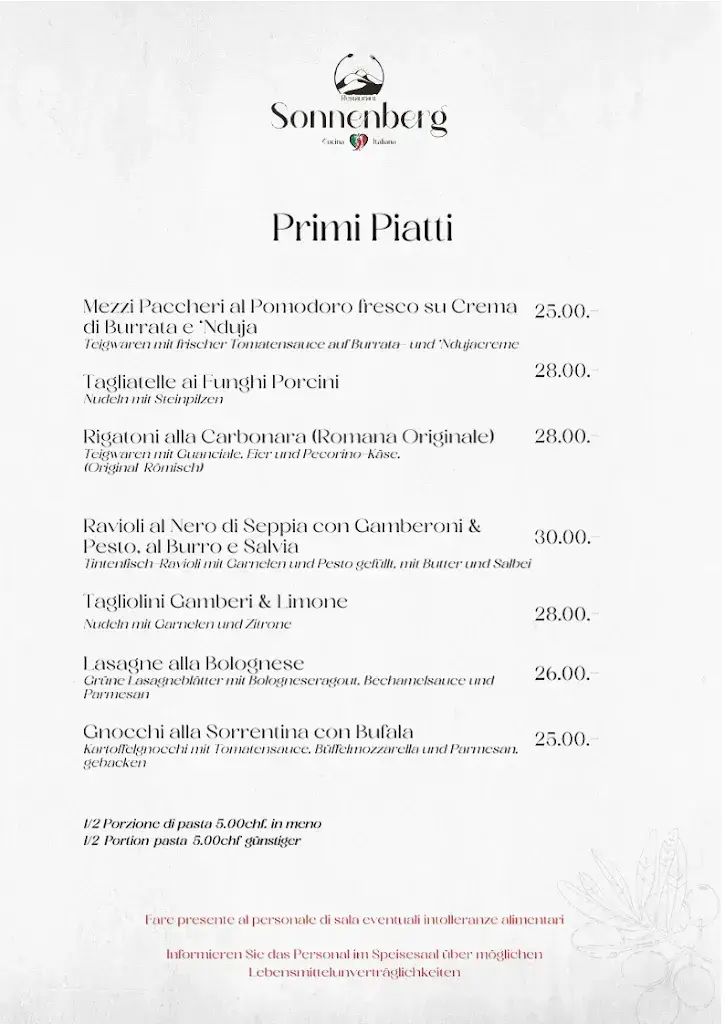 Menu_Restaurant Sonnenberg Sirnach_Sirnach_image_2