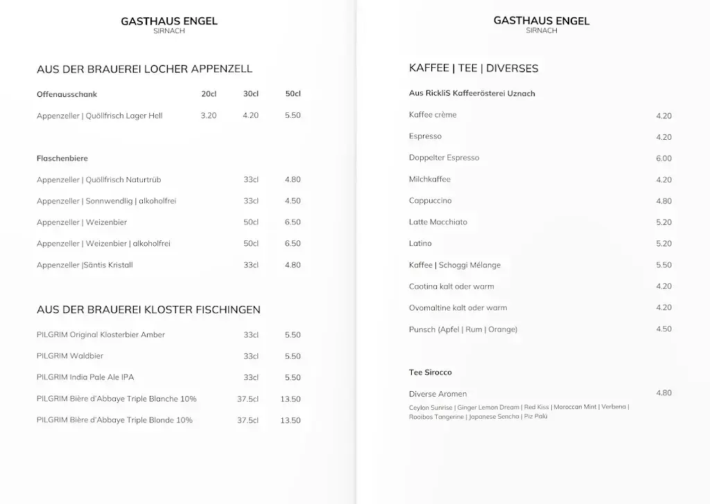 Gasthaus Engel Sirnach_Sirnach_menu_image_1