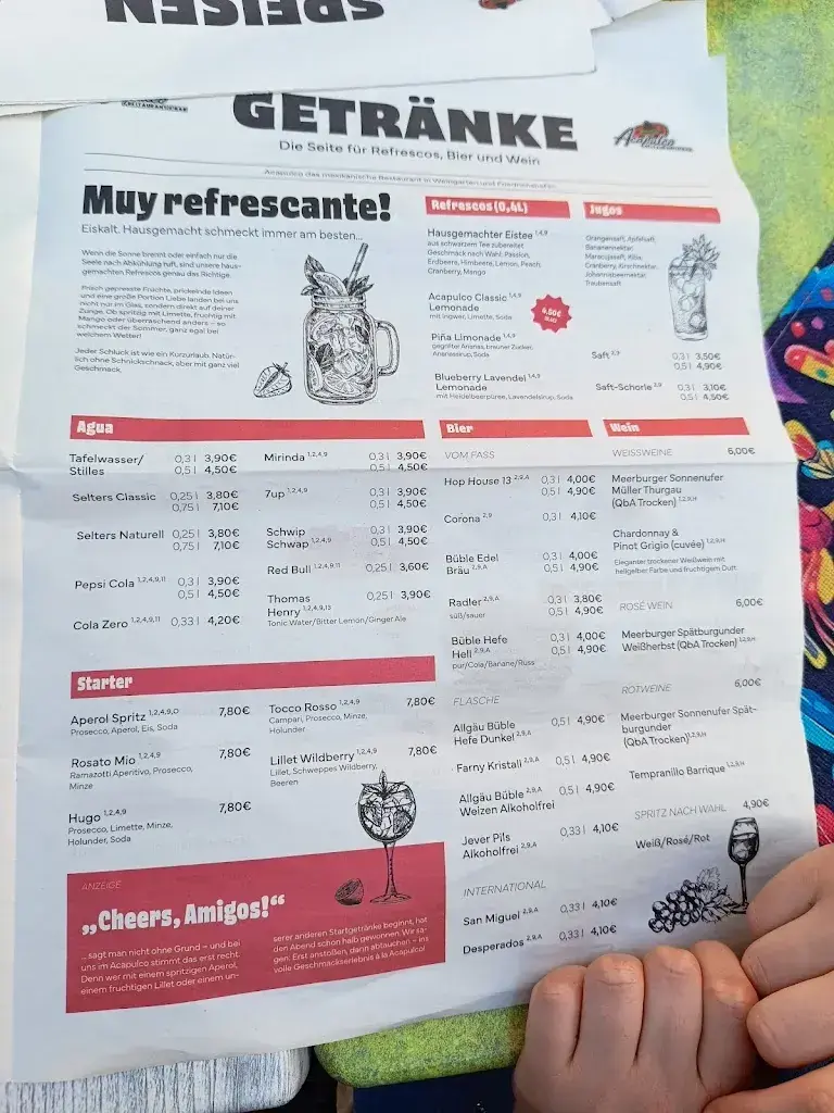 Acapulco restaurant in Germany