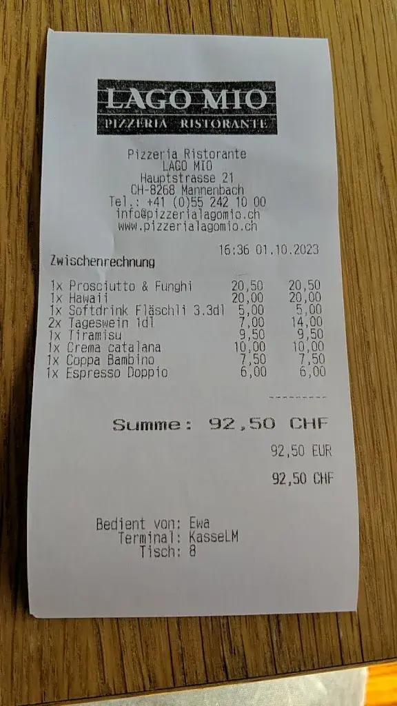 Anguel Nikolov_Gastro Lago Mio GMBH - Pizzeria Ristorante_Salenstein_review