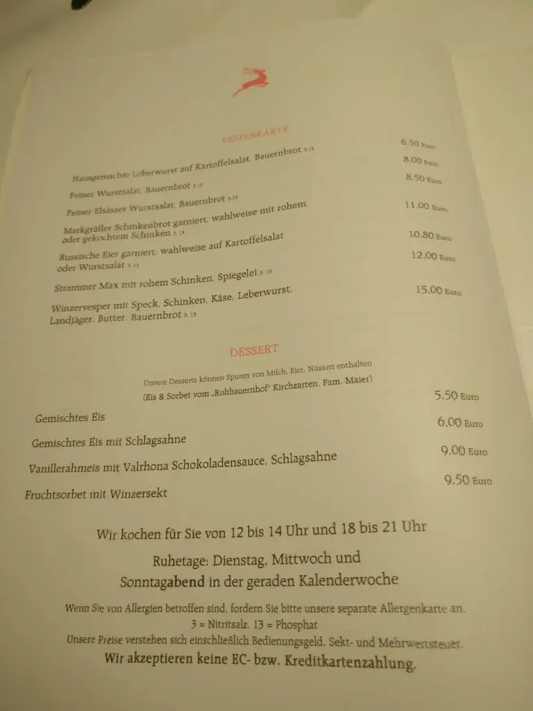 Menu_Gasthaus Hirschen Britzingen - Martin Schumacher_Germany_image_3