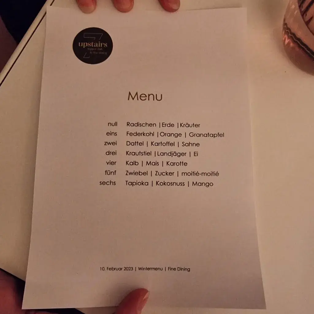 Upstairs7 Supper Club & Fine Dining ristorante a Weinfelden