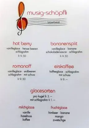 Musigschöpfli Birwinken ristorante a Birwinken