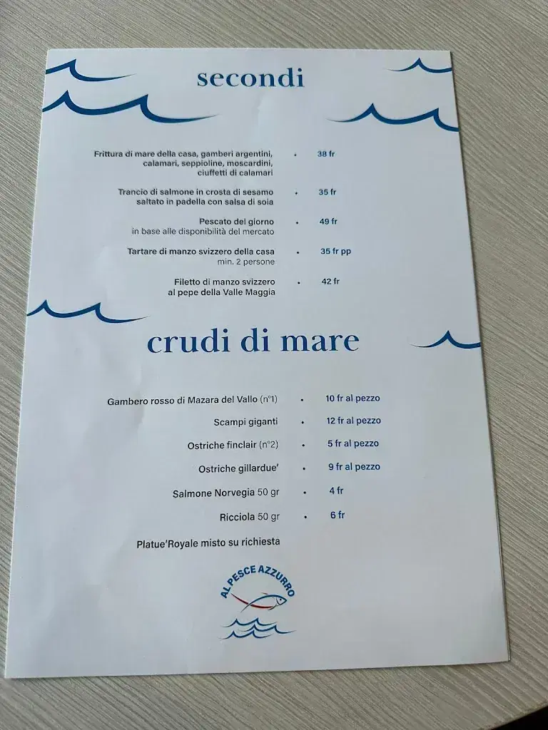 Al Pesce Azzurro_Sementina_menu_image_1