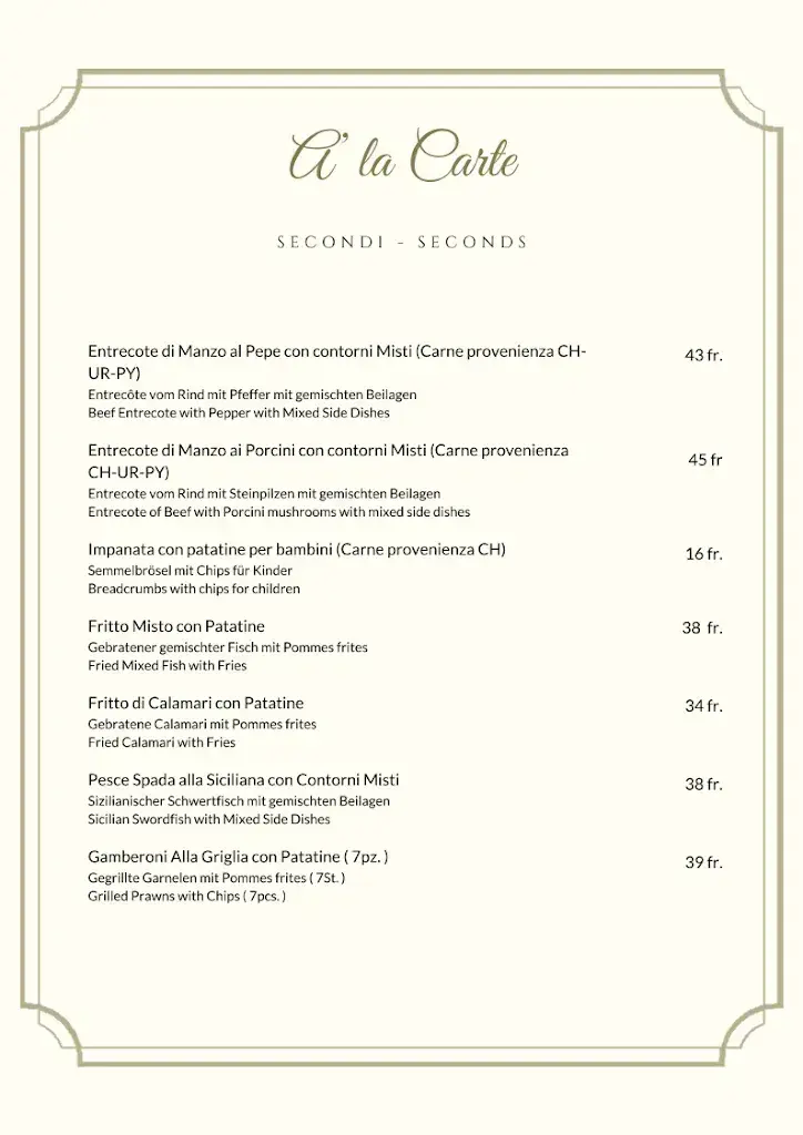 Menu_La Terrazza Bellinzona, Ristorante & Pizzeria - Snack Bar_Bellinzona_image_4