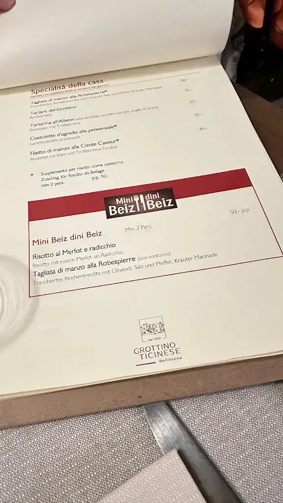 Ristorante Grottino Ticinese_Bellinzona_menu_image_1