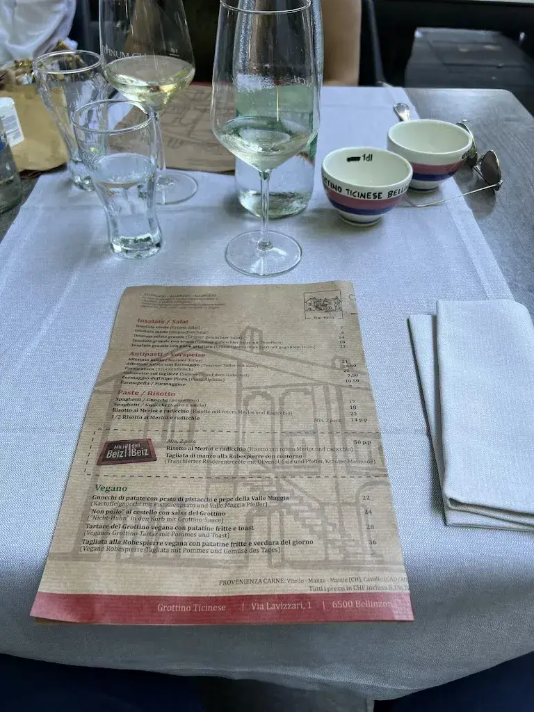 Menu_Ristorante Grottino Ticinese_Bellinzona_imagen_2