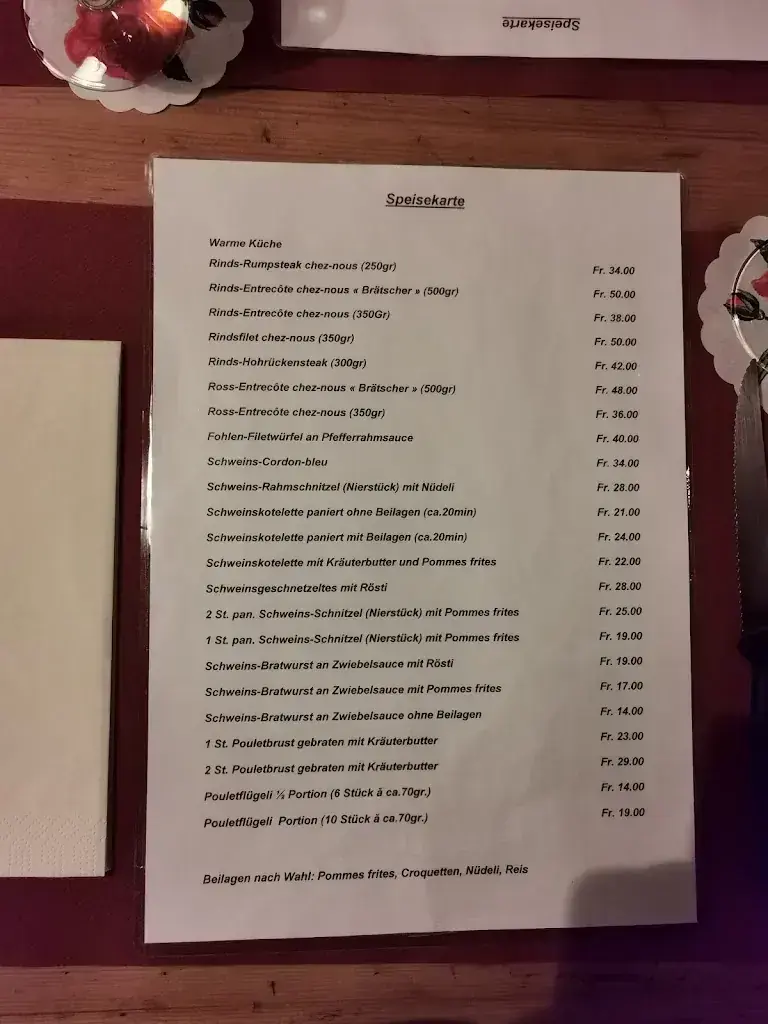 Restaurant Rössli Limpach Restaurant in Limpach