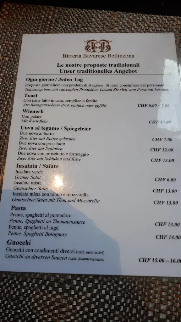 Menu_Birreria Ristorante Bavarese_Bellinzona_image_2