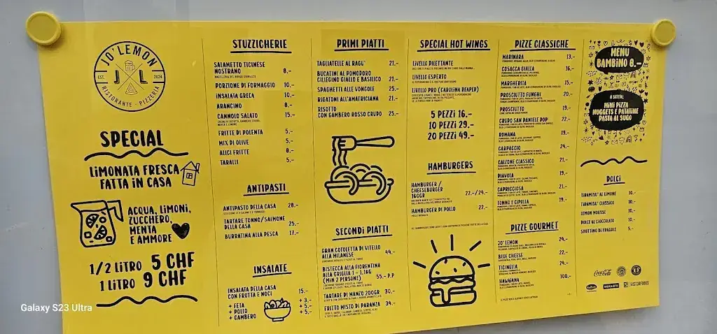 JO'LEMON PIZZA & BURGERS_Giubiasco_menu_image_1