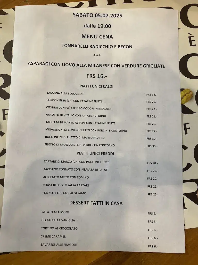 Menu_Ristorante Osteria della Vecchia Segheria_Cadenazzo_image_2