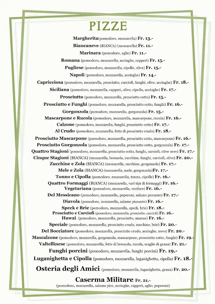 Osteria degli amici Restaurant in Isone