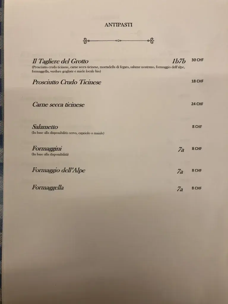 Menu_Ristorante Grotto Ostini_Claro_image_2