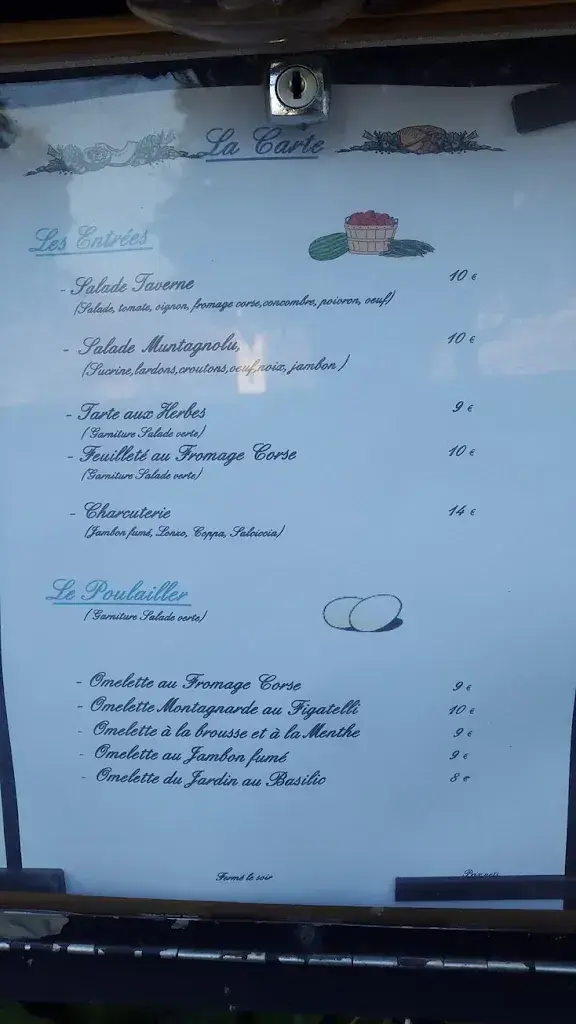 Menu_La Taverne Corse_France_image_3