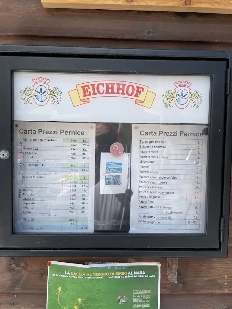 Menu_Ristorante La Pernice con alloggio_Leontica_imagen_3