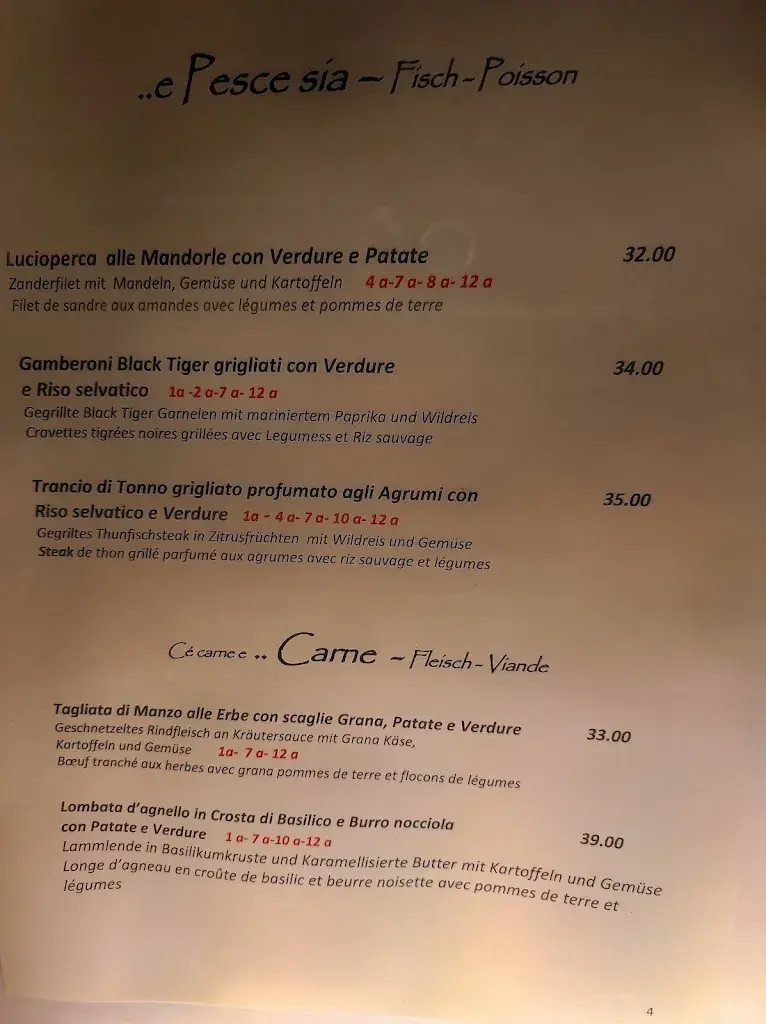 Menü_Osteria Reginetta_Locarno_Bild_1