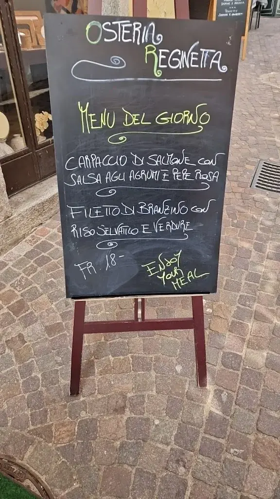 Menü_Osteria Reginetta_Locarno_Bild_2