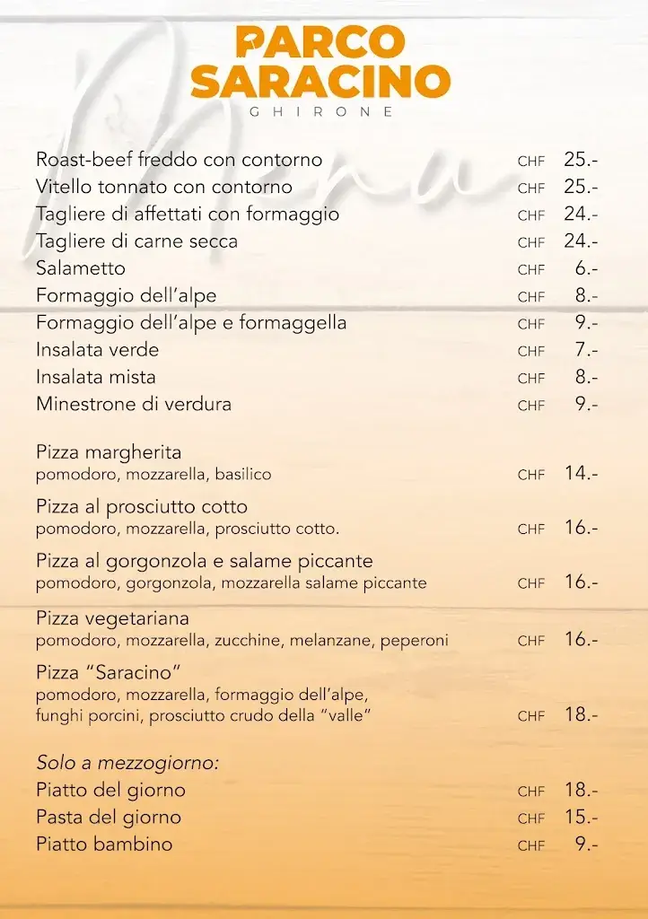Pineta Saracino_Blenio_menu_image_1