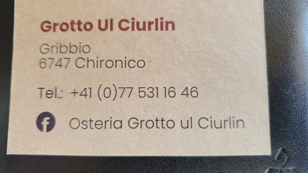 Ivan Della Pietra_Ul Ciurlin_Chironico_review