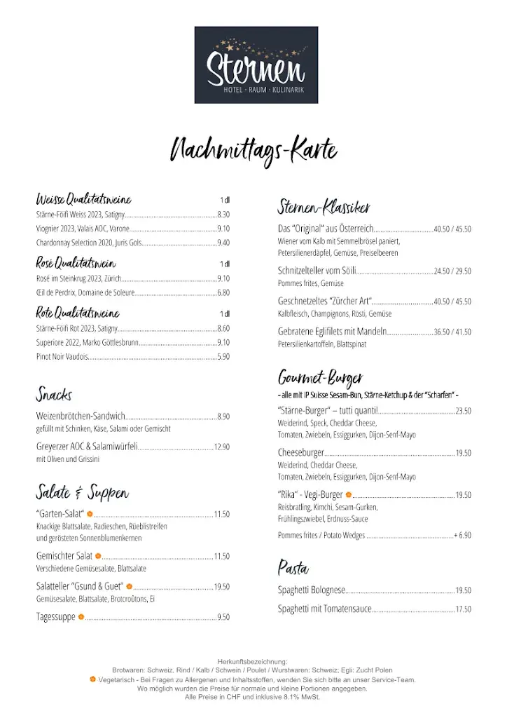 Restaurant Sternen Kriegstetten restaurant à Kriegstetten