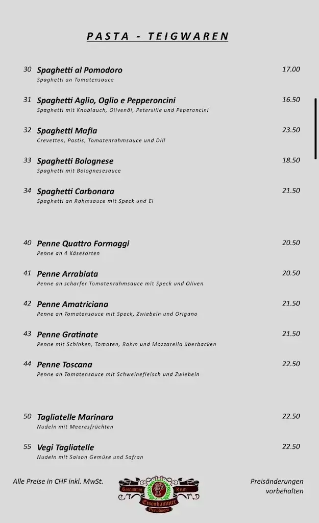 Restaurant Eisenhammer Gerlafingen / Seit 1841_Gerlafingen_menu_image_1