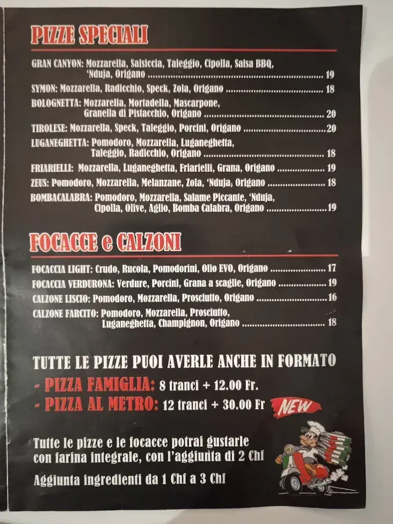 Menu_Pizzeria snack bar Leventina_Airolo_image_2