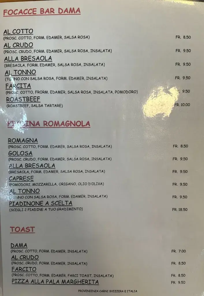 Ristorante Snack Bar Dama_Faido_menu_image_1