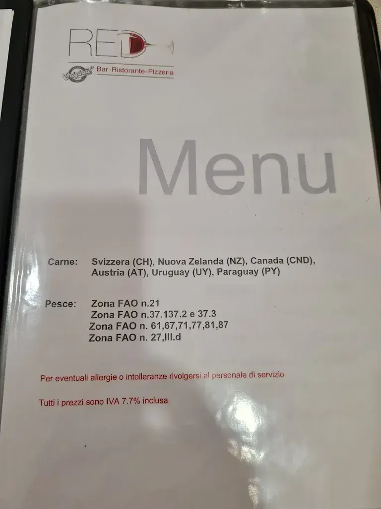 Menu_RED Restaurant, Pollegio_Pollegio_image_2