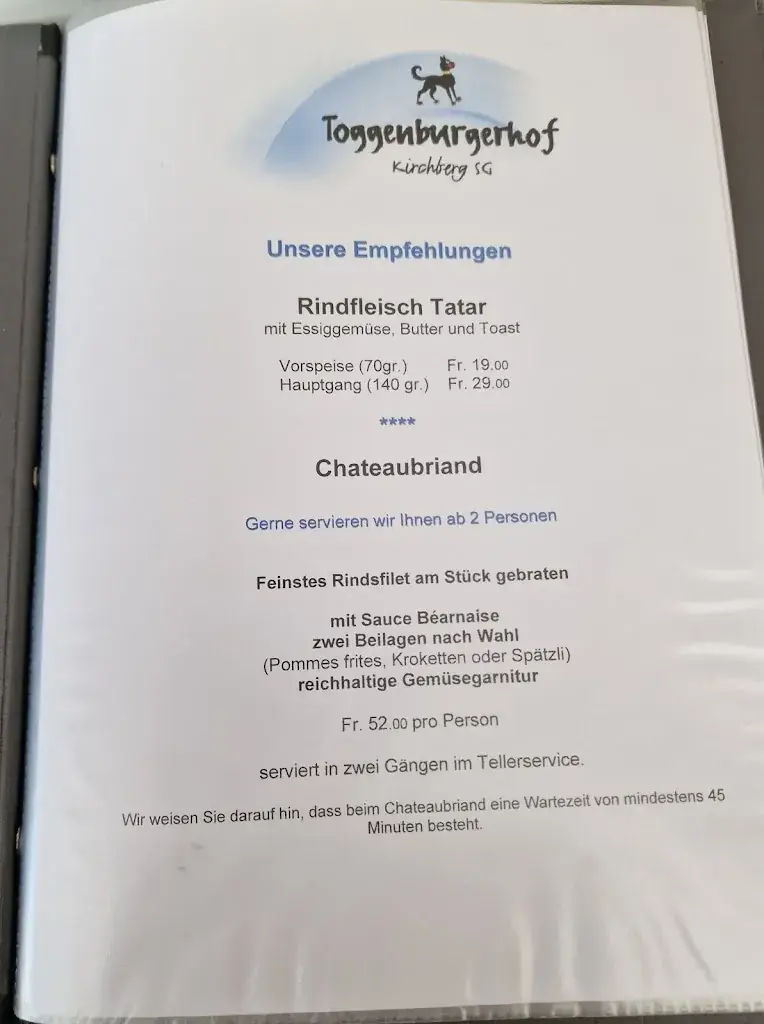 Menu_Restaurant + Hotel Toggenburgerhof_Kirchberg_image_4