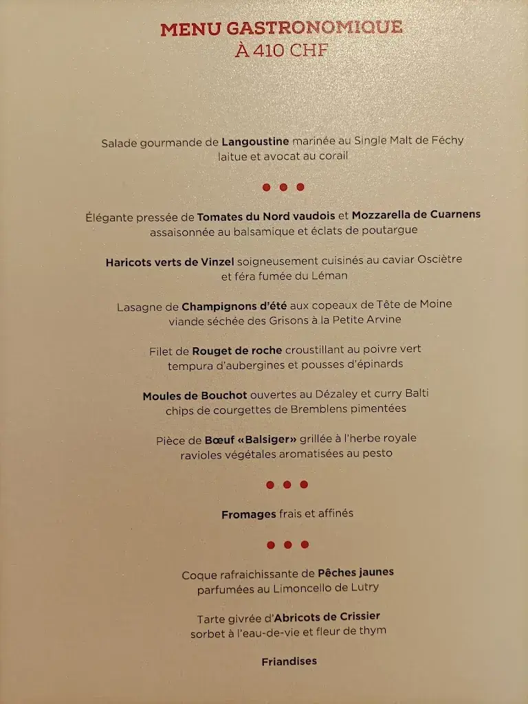 Restaurant de l'Hôtel de Ville de Crissier_Crissier_menu_image_1