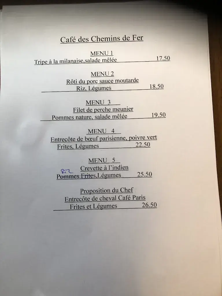 Restaurant des Chemins de Fer restaurant in Crissier