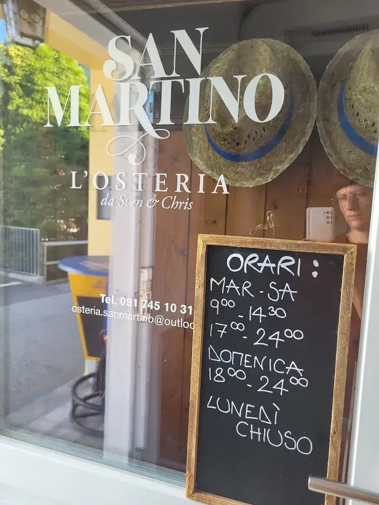 Osteria San Martino restaurante en Tenero-Contra