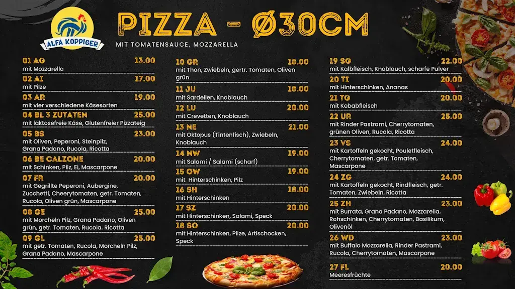 Koppiger Pizza - Take Away_Koppigen_menu_image_1