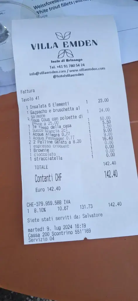 Elizabeth Taborda_Hotel Isole di Brissago_Brissago_Bewertung