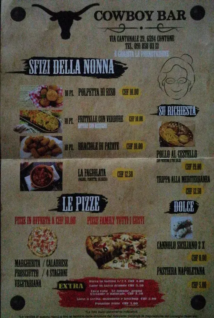 Menu_Ristorante Cow Boy Bar Contone_Contone_image_2