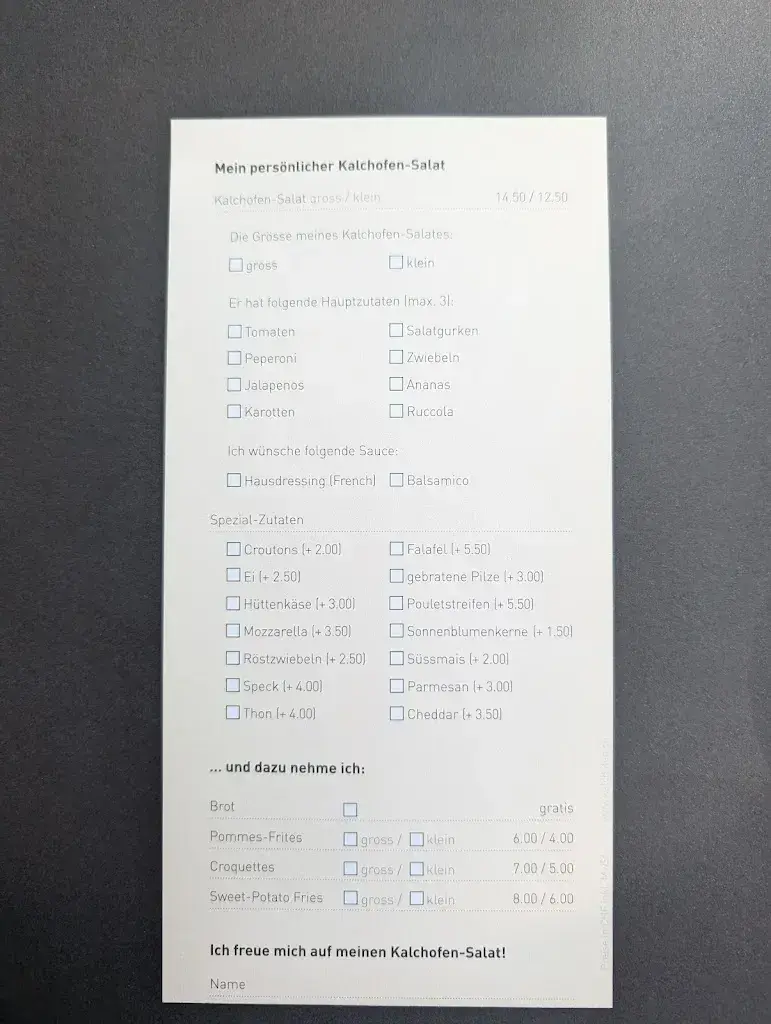 Menu_KALCHOFEN Restaurant & Hotel_Hasle bei Burgdorf_image_4