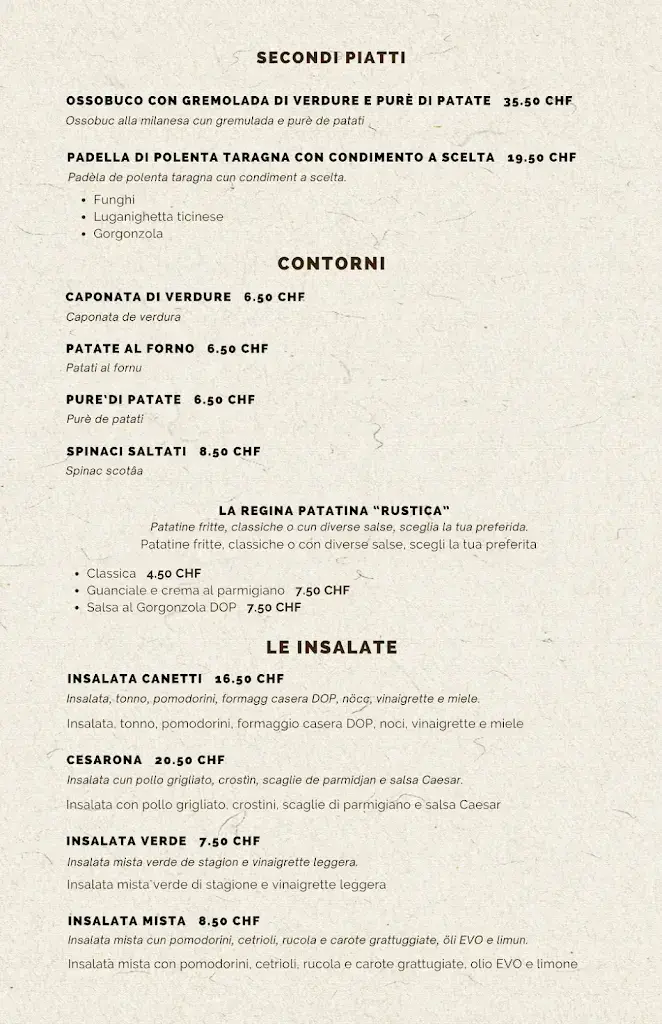 Menu_Osteria Canetti Locarno - Piazza Grande_Locarno_image_2
