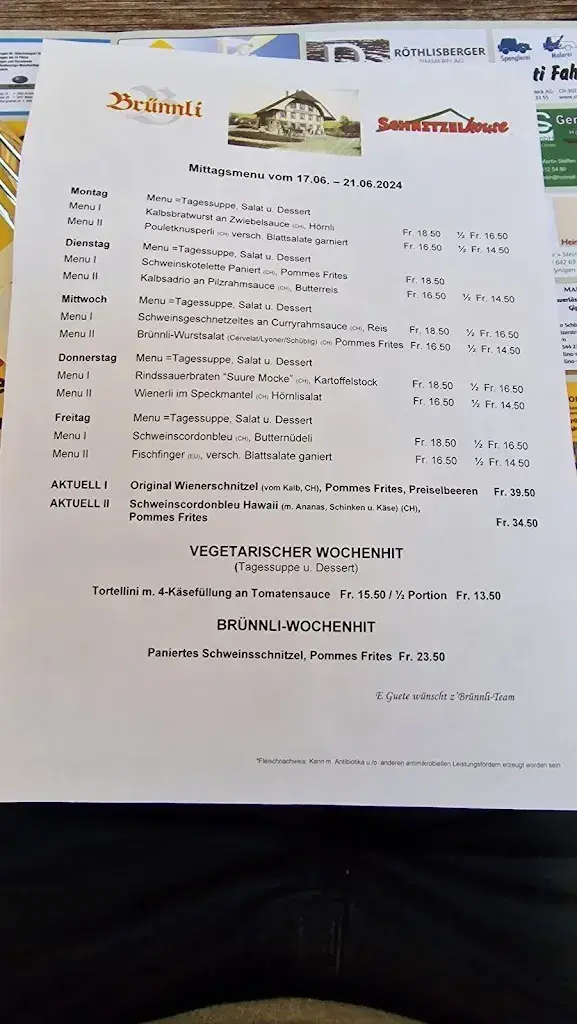 Menu_Schnitzelhouse - Restaurant zum Brünnli_Rüegsauschachen_image_1