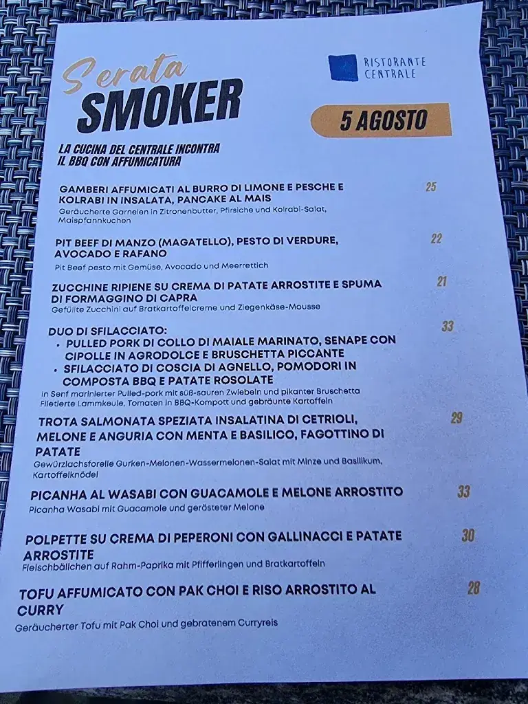 Ristorante Centrale restaurant in Losone