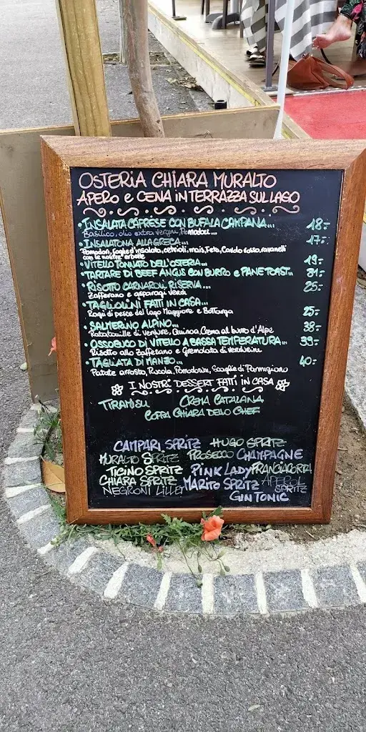 Osteria Chiara restaurant à Muralto