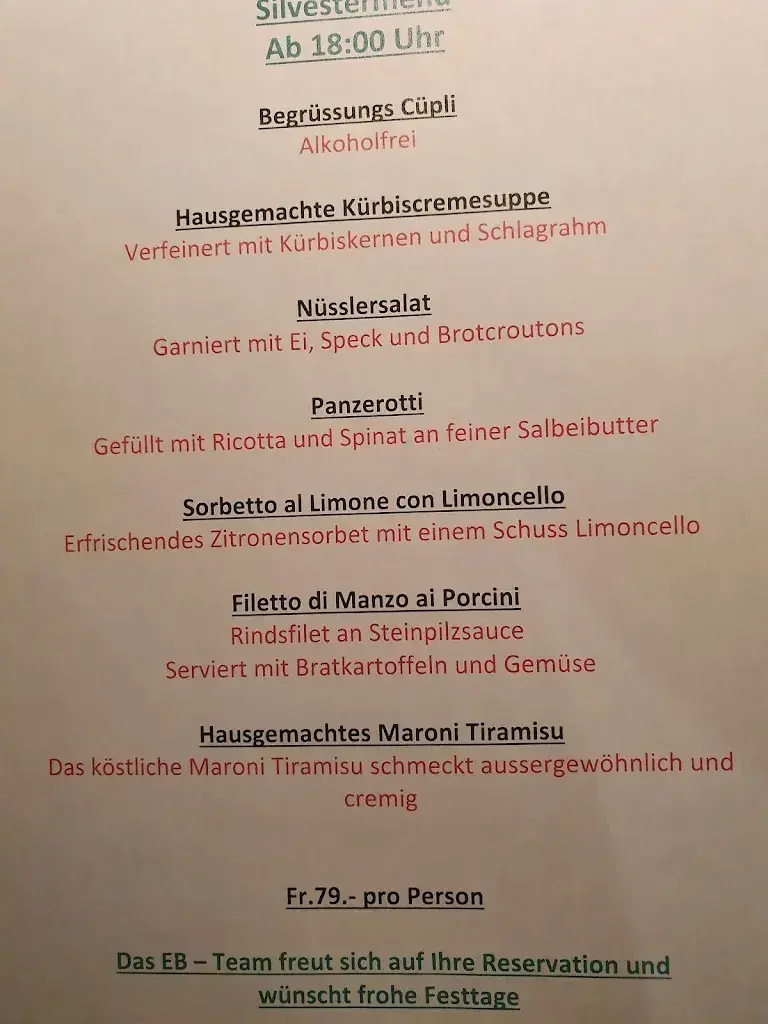 Menu_Ristorante - Pizzeria - Emmenbrücke_Lützelflüh_image_2