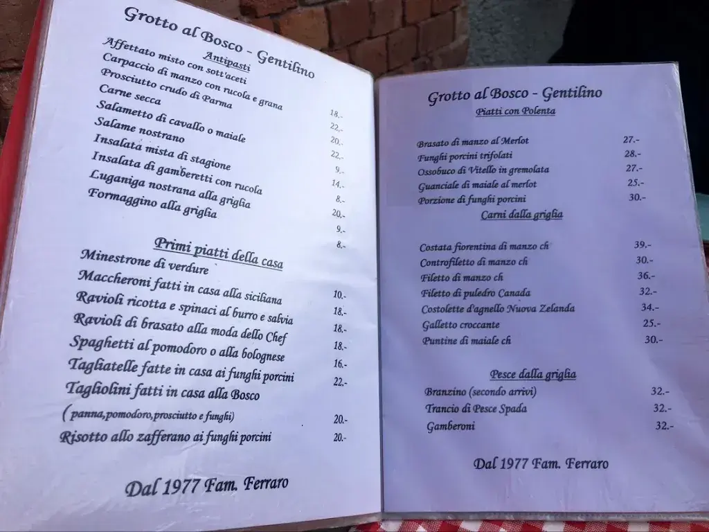 Grotto-Ristorante al Bosco Gentilino_Collina d'Oro_menu_image_1