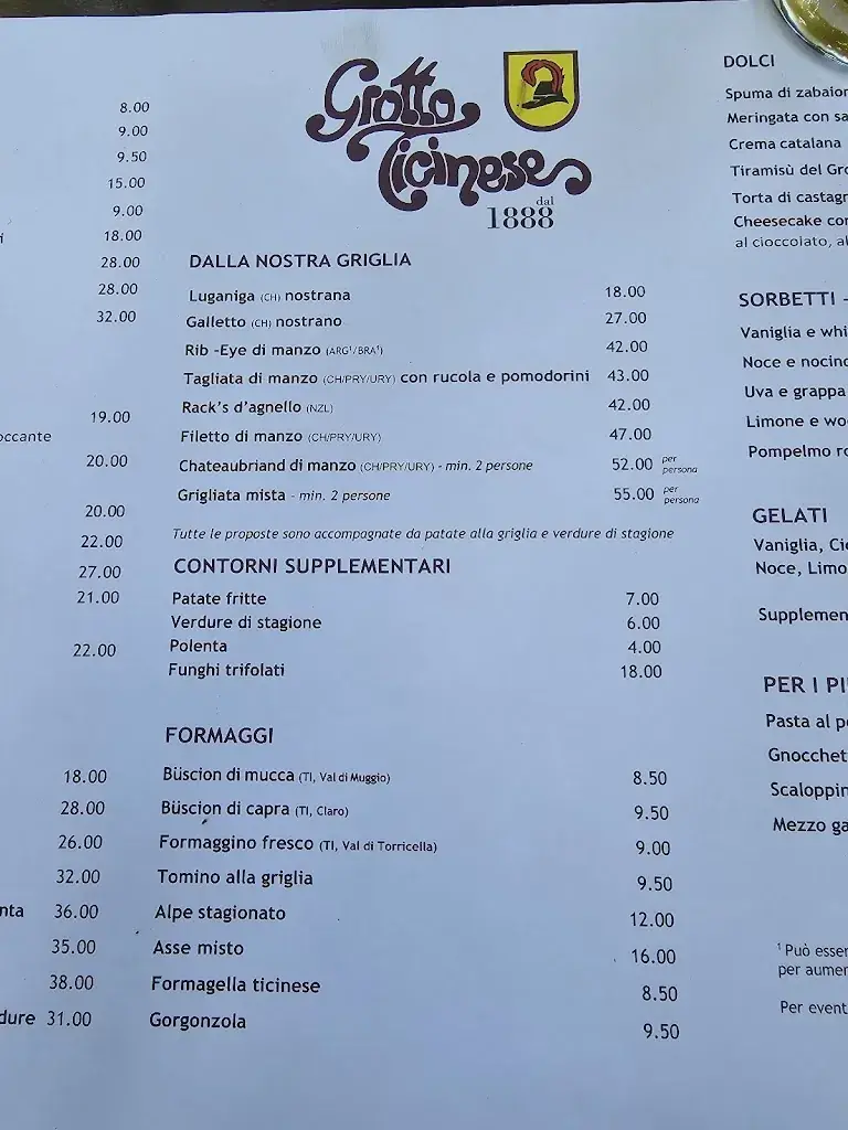 Grotto Ticinese ristorante a Cureglia