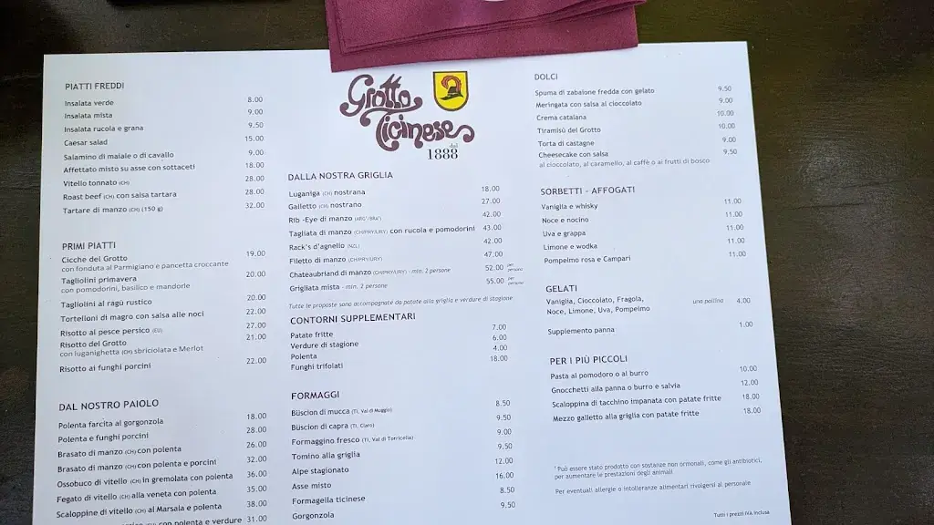 Menu_Grotto Ticinese_Cureglia_image_2