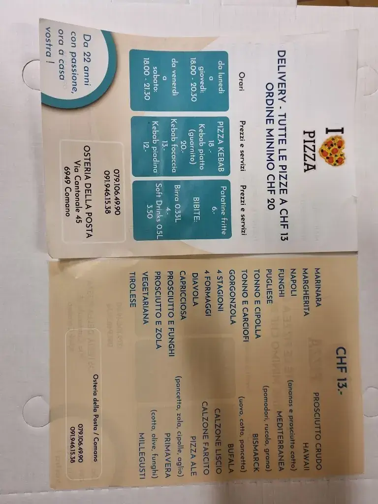 Menu_Osteria Della Posta_Comano_imagen_4