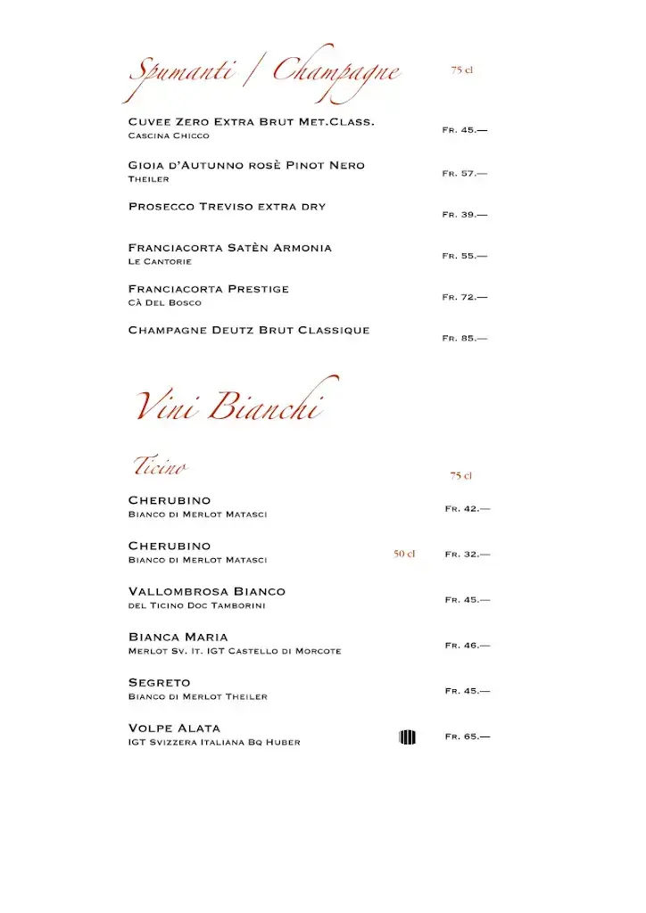 Menü_Ristorante - Pizzeria San Michele_Caslano_Bild_3