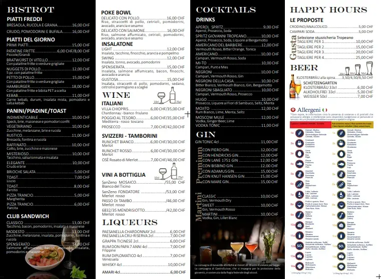 Menü_Cafe Boutique di Giovanni Tropeano_Grancia_Bild_2