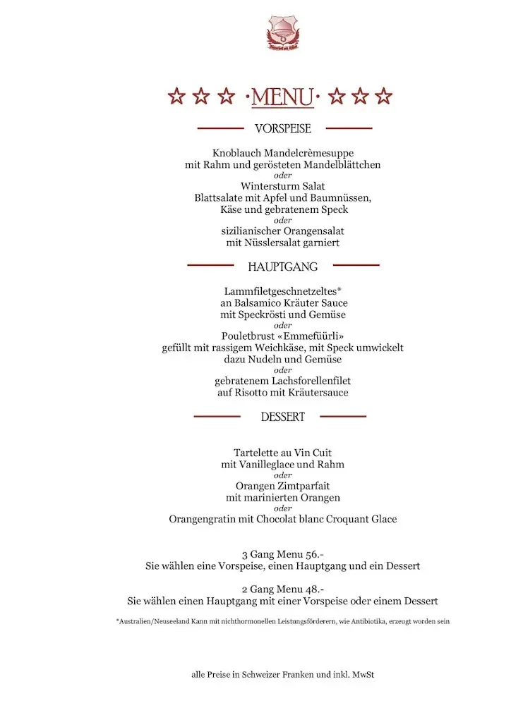 Menu_Zum Schloss_Utzenstorf_image_2