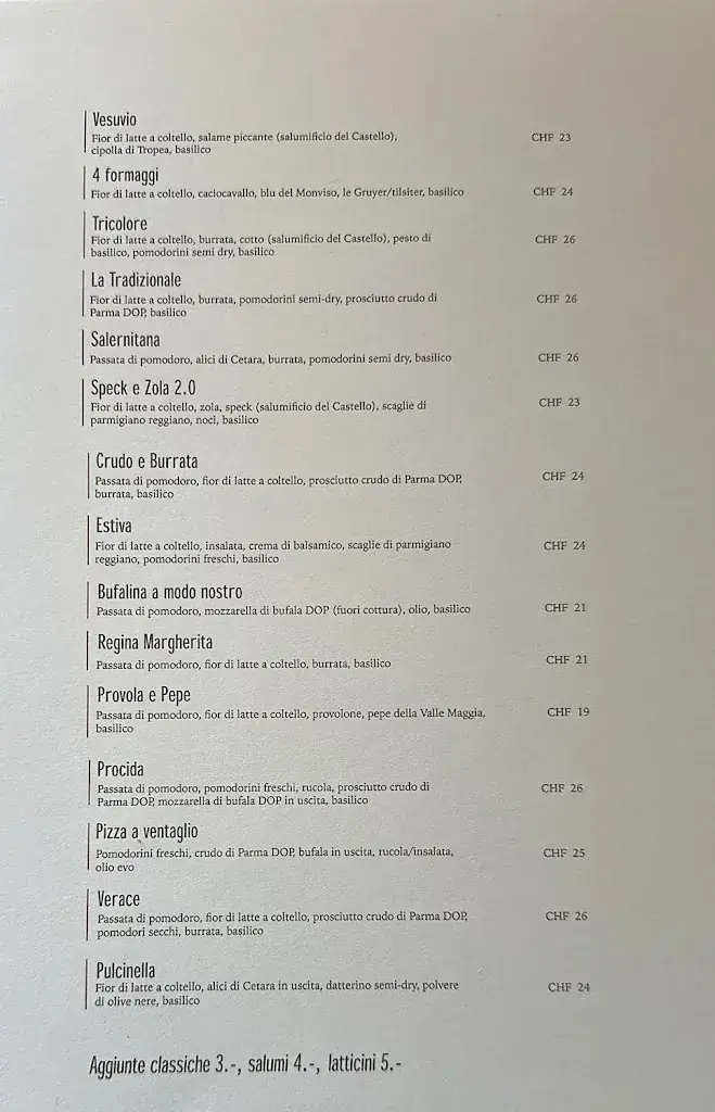 Menu_Lo Storico - Pizzeria - parcheggi disponibili anche c/o Scuole Pazzallo_Pazzallo_image_1