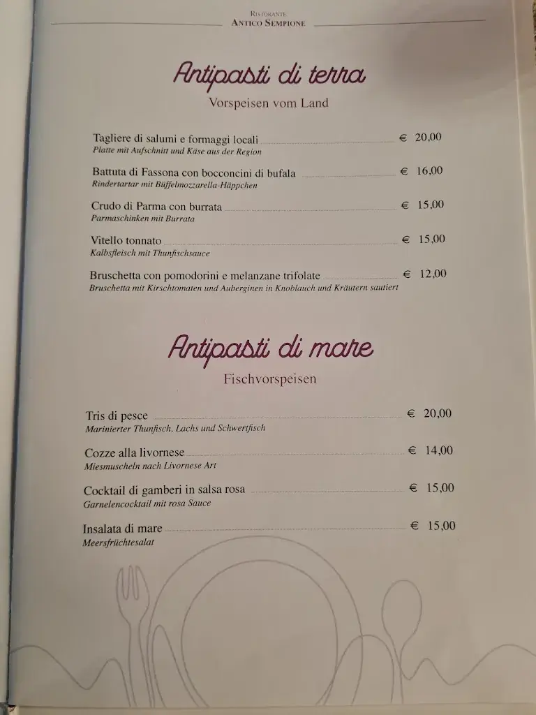 Ristorante Antico Sempione_Italy_menu_image_1